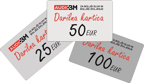 Darilna kartica AUDIO BM