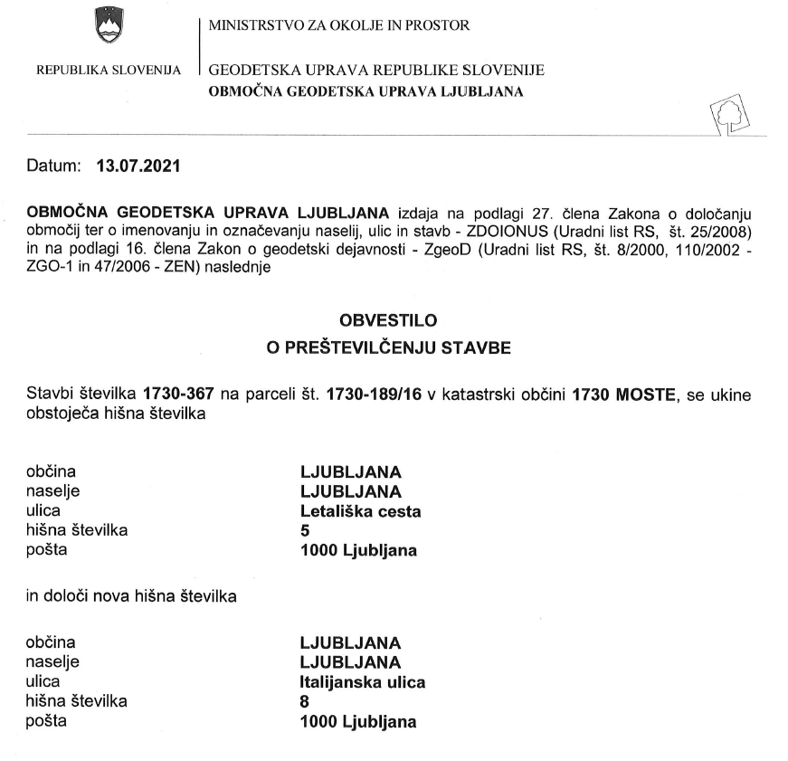 Slusni-aparati-AUDIO-BM-slusni-center-lokacija-Ljubljana-BTC-naslov-Italijanska-ulica-8-PTC-DIAMANT-obvestilo-GURS